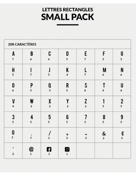 Letter Board Le Casual