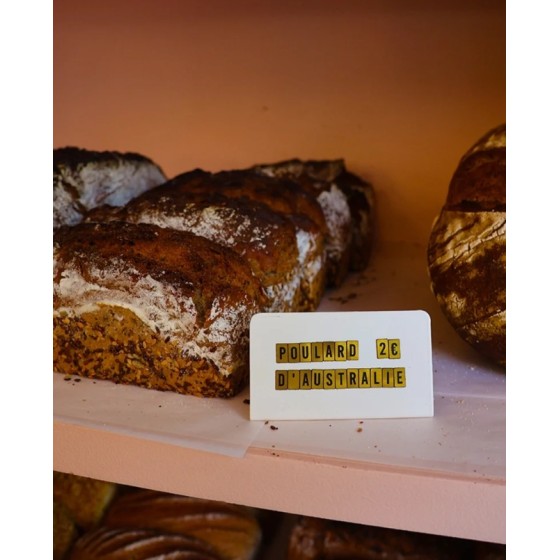 Porte Prix Vitrine Aimanté