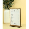 Porte menu de table Bois A5