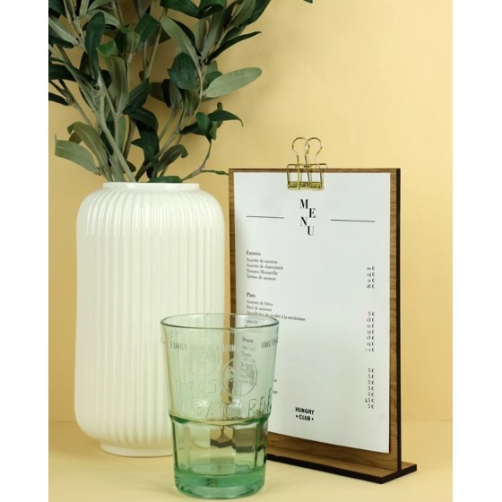 Porte menu de table Bois A5