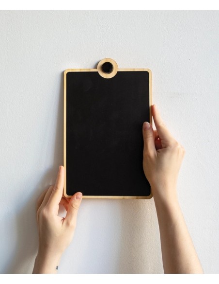 ardoise murale encadrée en bois