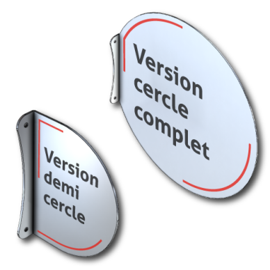 Enseigne Drapeau OnePli Rond 2