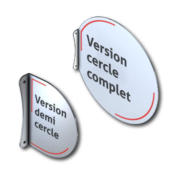 Enseigne Drapeau OnePli Rond