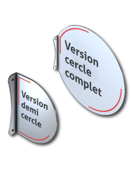 Enseigne Drapeau OnePli Rond