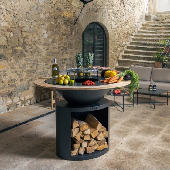Equipez vos espaces avec le brasero Ellipse 15 personnes