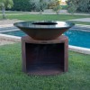 Equipez vos espaces avec le brasero Ellipse 40 personnes