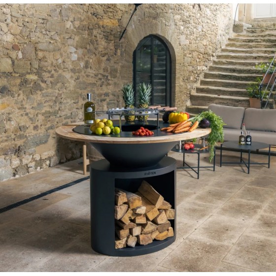 Equipez vos espaces avec le brasero Ellipse 40 personnes