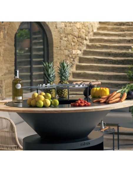 Equipez vos brasero avec le repose brochettes