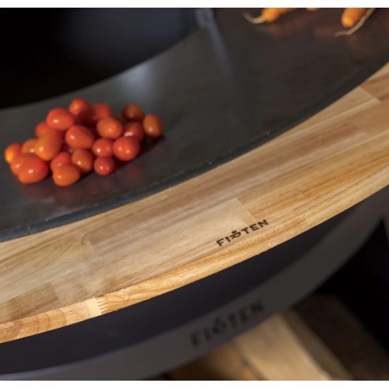 Tour en bois en hevea pour brasero