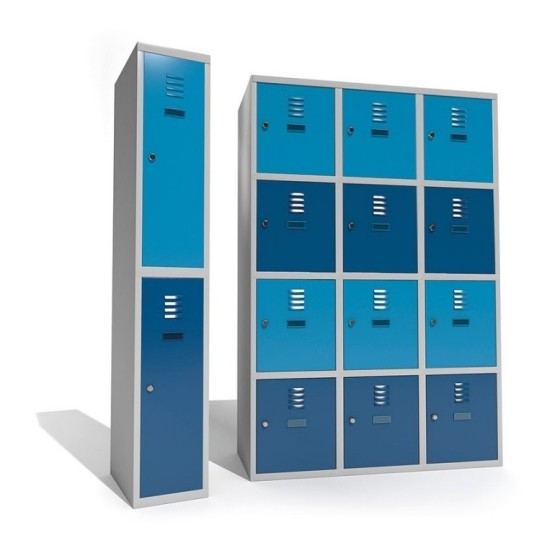 Armoire à casiers métalliques